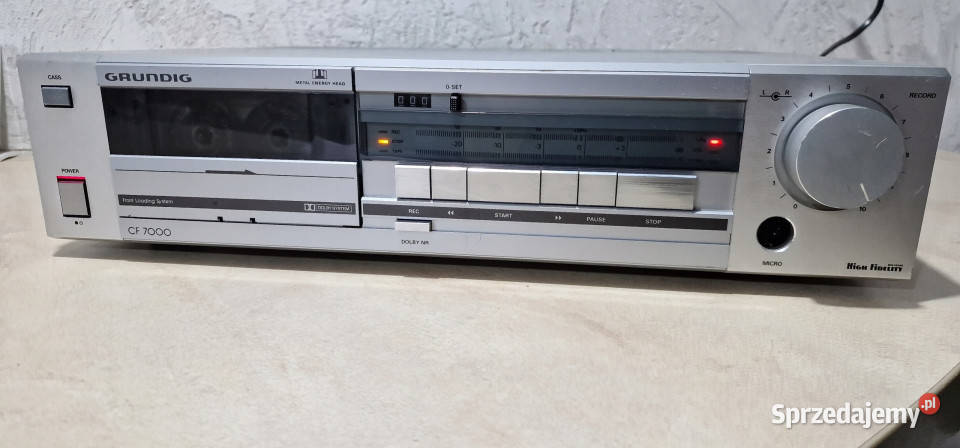 Grundig magnetofon deck CF 7000 CF7000 Audio Międzychód sprzedam