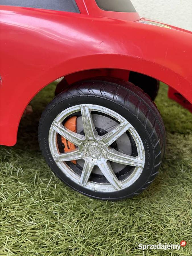Jeździk dziecka Mercedes SLS AMG czerwony wielkopolskie Poznań sprzedam