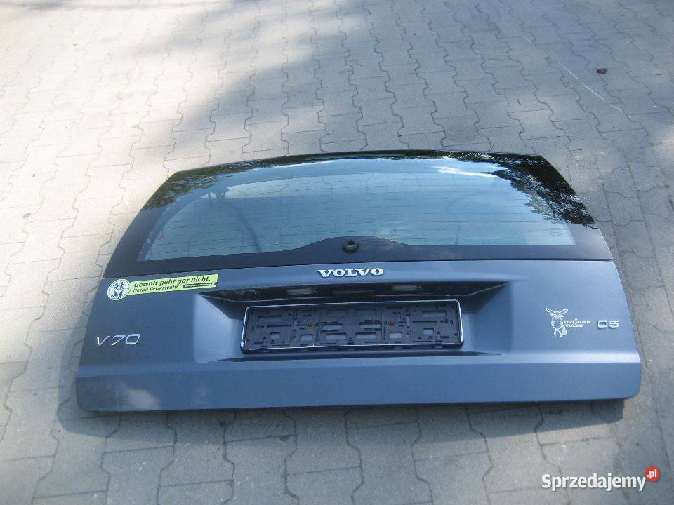 volvo v70 lift 0407r klapa pokrywa bagażnika kod