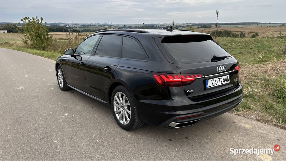 Audi A4 b9FL 20tdi quattro Led Webasto Hak gniazdo AUX lubelskie Zamość