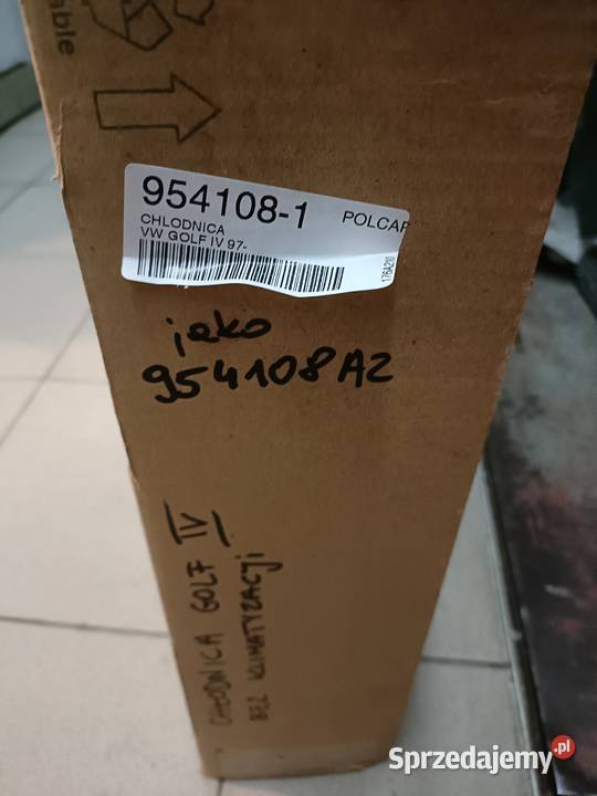 Chłodnica wody VOLKSWAGEN GOLF IV 9703 podkarpackie