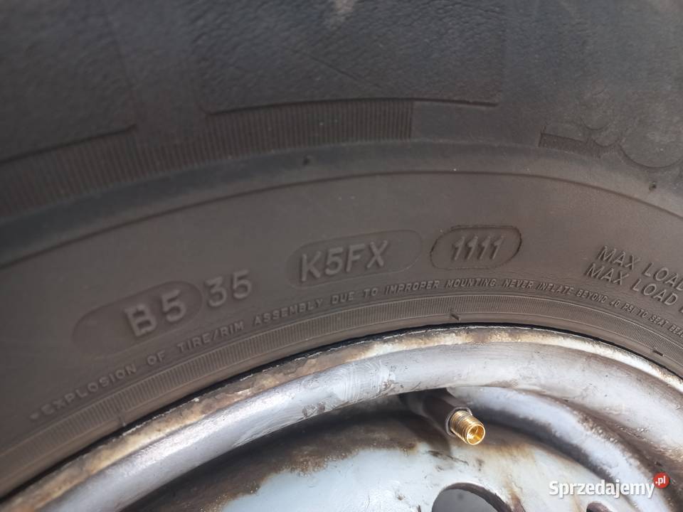 Opony 22570R15C Michelin Agilis komplet bus wielkopolskie Poznań sprzedam