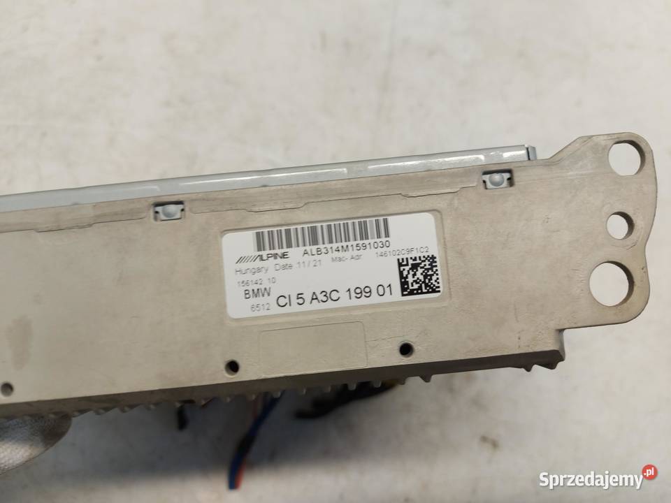 BMW G23 G22 M440i Cabrio Radio nawigacja 5A3C199 Nawigacje fabryczne