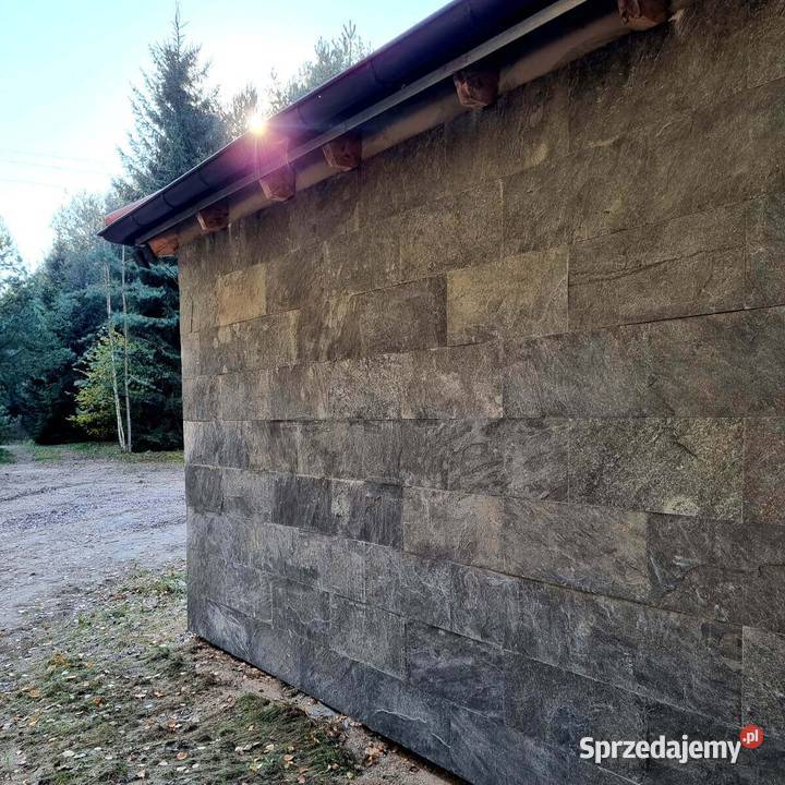 Płytki kwarcyt Silver Grey naturalny 60x30x12 Wejherowo