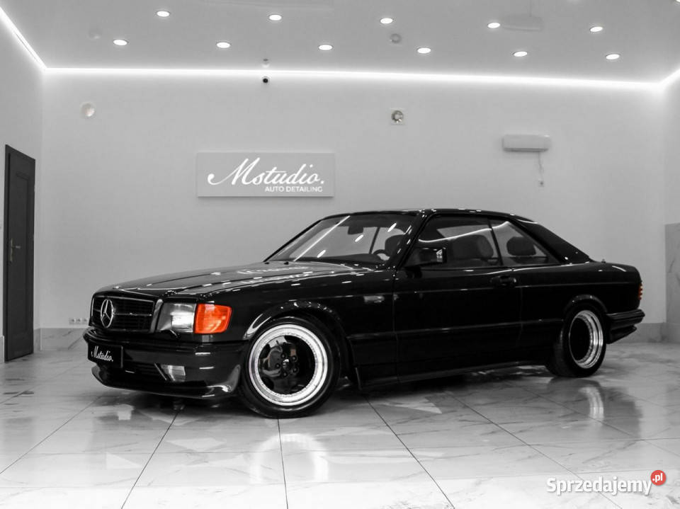 Mercedes W126 SEC 560 V8 AMG Recaro BBS Zabytek Strobice