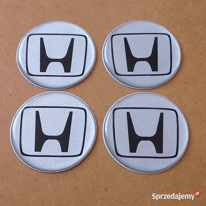 Naklejki emblematy logo Honda 54 mm srebrne Pozostałe Wyszków