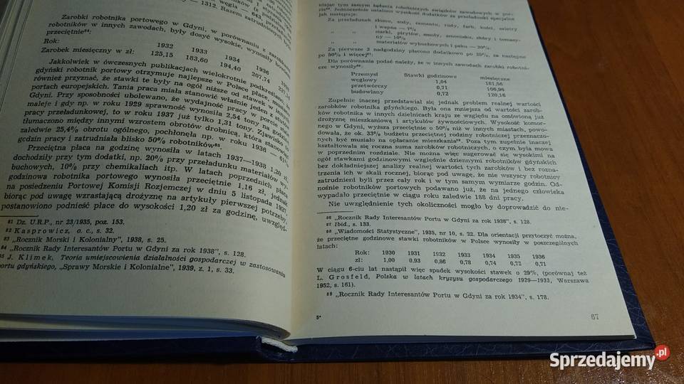Problemy robotnicze Gdyni 19261939 Donald Steyer Gdańsk sprzedam