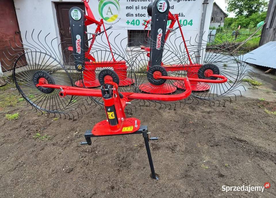 Gwiazdowa zgrabiarka rolnicza do siana Łodzia