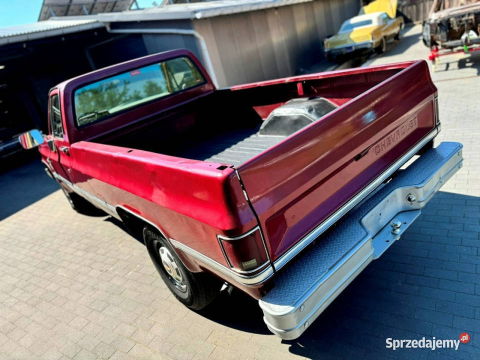 Chevrolet C20 CHEVROLET C20 Scottsdale Pickup Sulechów sprzedam