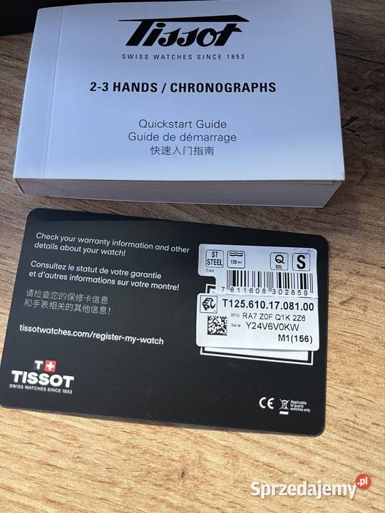 Tissot Supersport Gent T1256101708100 małopolskie Tuchów