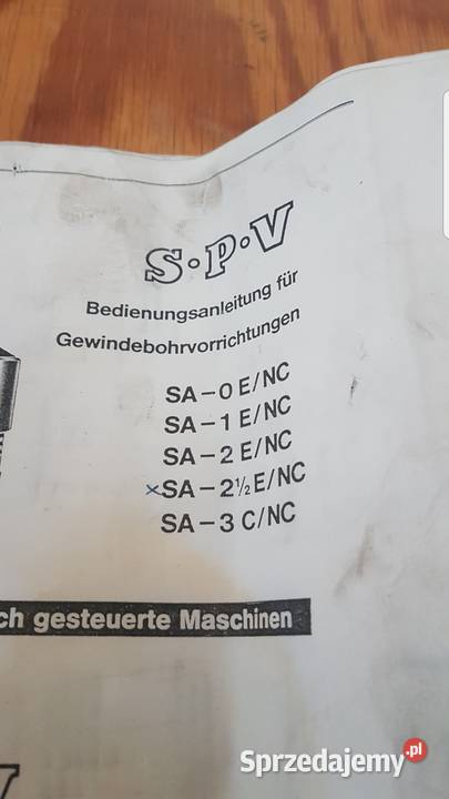 Oprawka uchwyt do gwintowania maszynowego śląskie Gliwice sprzedam