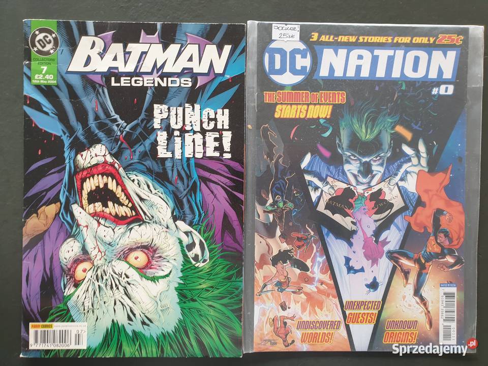 Joker zestaw 12 oryginalnych komiksów DC USA pomorskie Gdynia sprzedam