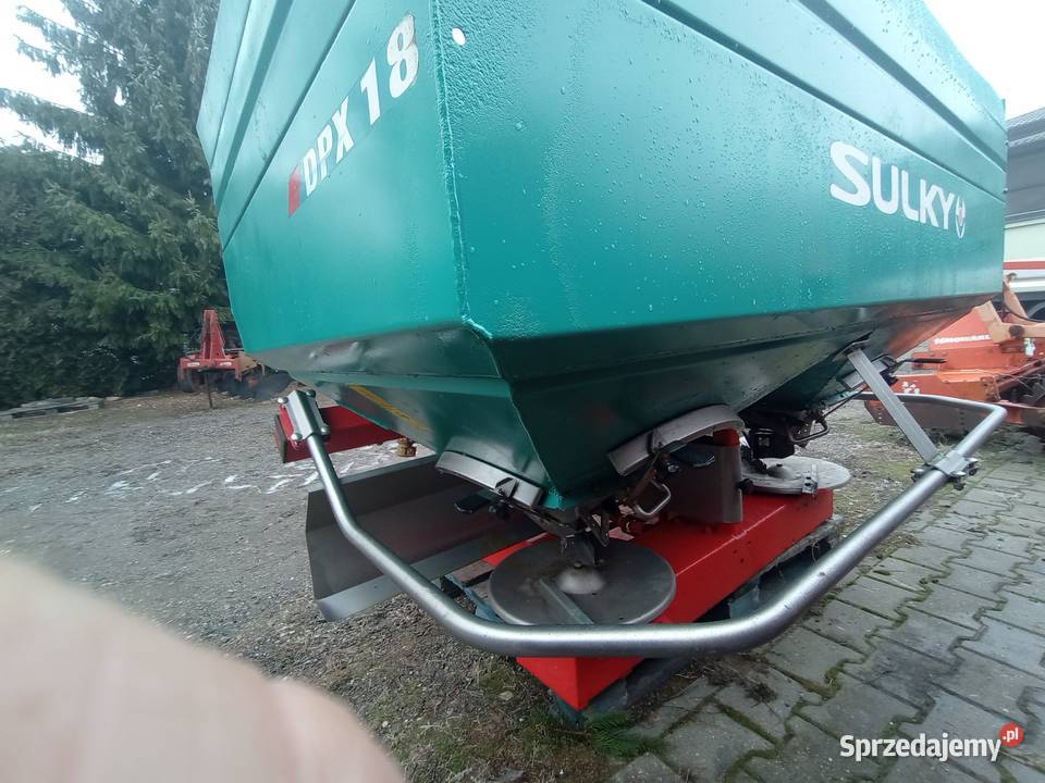 Rozsiewacz Sulky DPX 18 2012r lubelskie Bychawa sprzedam