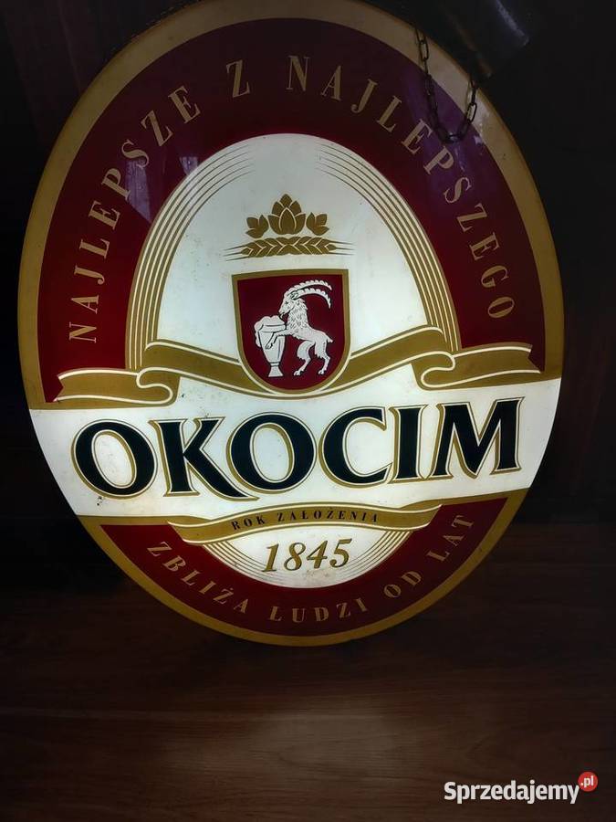 Plafon reklama Okocim Stary Dzików