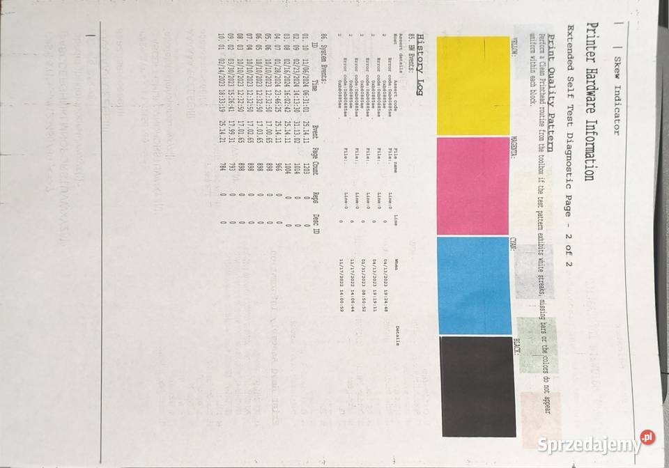 Drukarka HP Officejet Pro 9010 sprawna