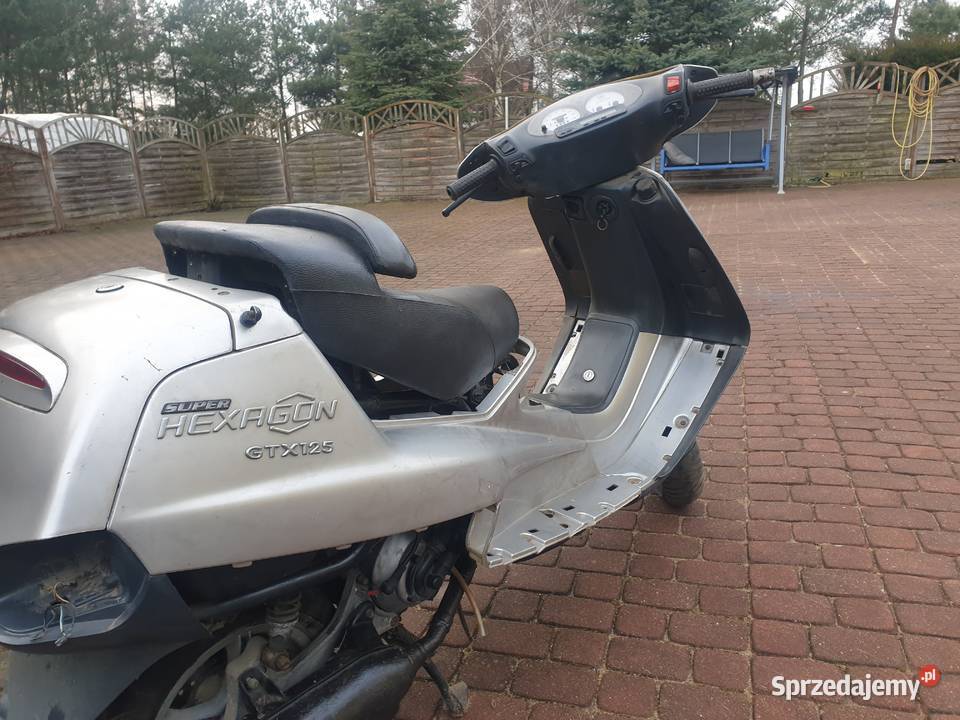 Piaggjo Hexagon 125 kujawsko-pomorskie Rypin