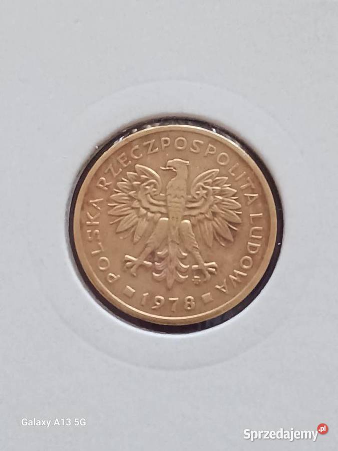2 złote 1978 r ze znakiem mennicy 10najniższy