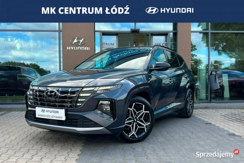 Hyundai Tucson 16TGDI 180 4WD N Line Salon światła do jazdy dziennej łódzkie Piotrków Trybunalski sprzedam