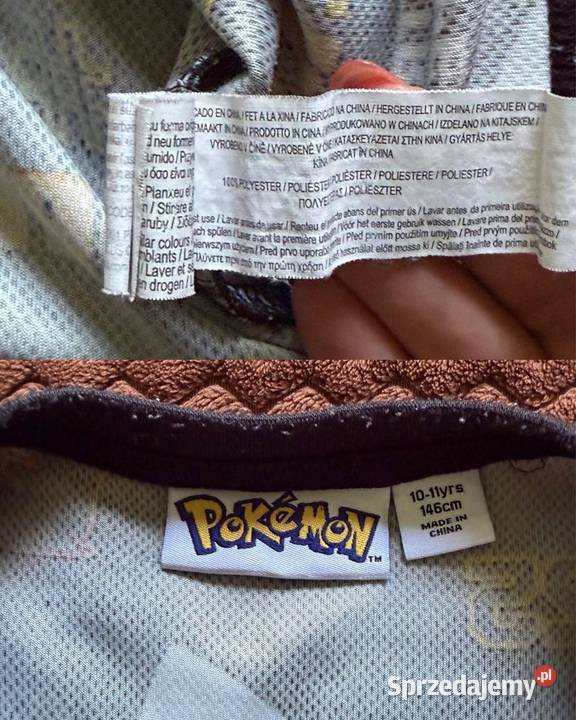 Koszulka Chłopięca TShirt Pokmon Pikachu 146 małopolskie Kraków