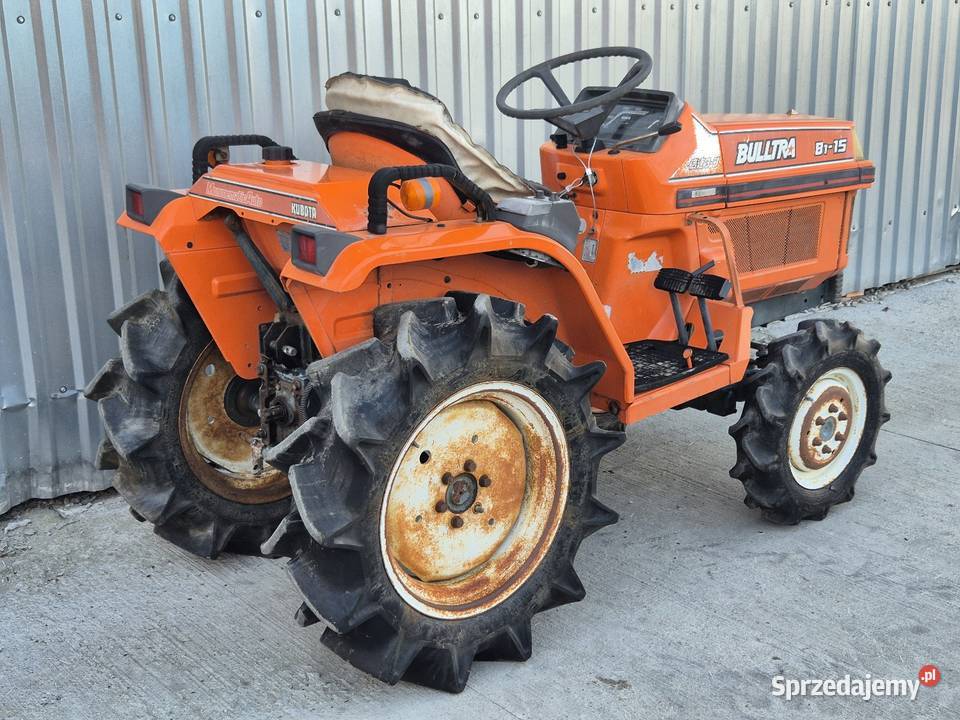 Traktorek traktor KUBOTA BULLTRA B115D 15 44 Napęd 4x4 Małuszyn sprzedam