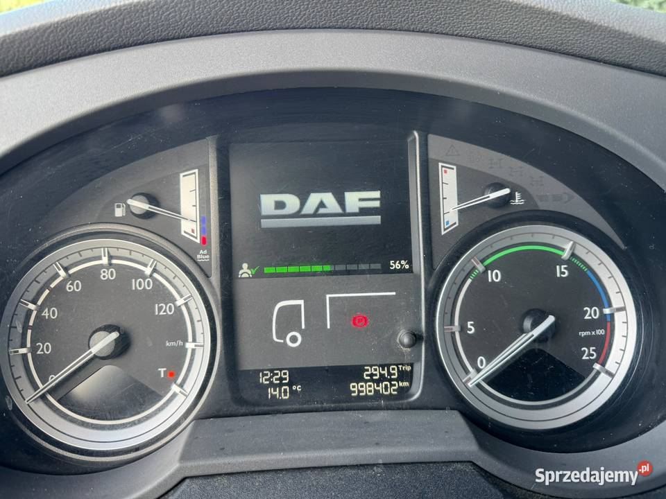 DAF Model 106 460 standard manual no retardera Wilczyna