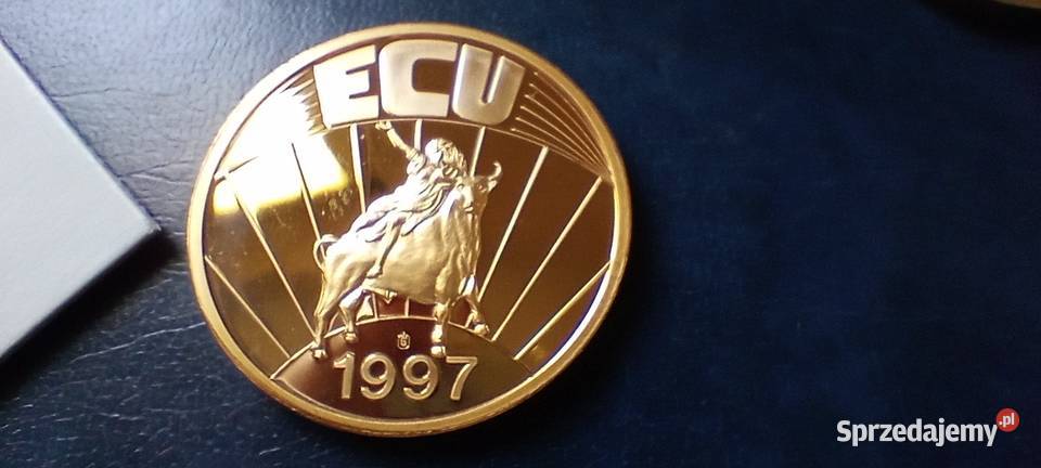 Stare monety Medal ECU 197 podkarpackie