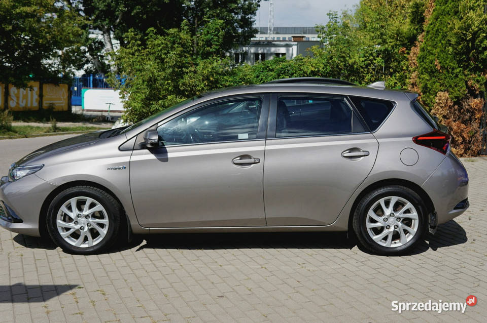 Toyota Auris salon Polska ładny hybryda II 2012 mazowieckie Warszawa