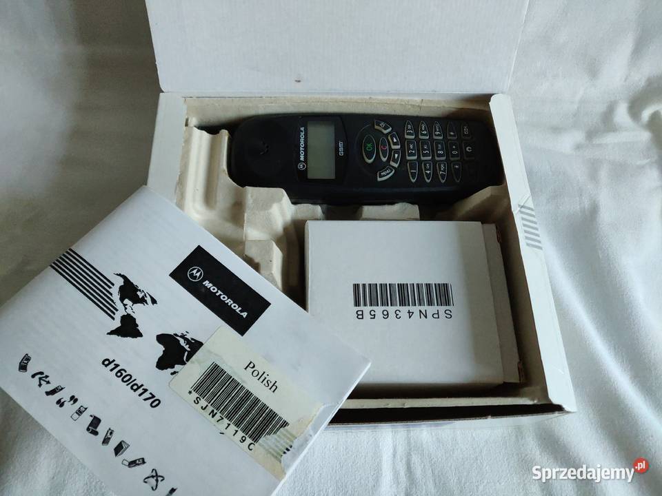 Motorola d160 piękny egzemplarz pudełko Motorola Warszawa sprzedam