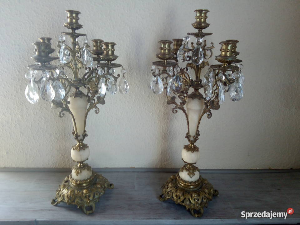 Świecznik Kandelabr wielkopolskie Ostrów Wielkopolski sprzedam