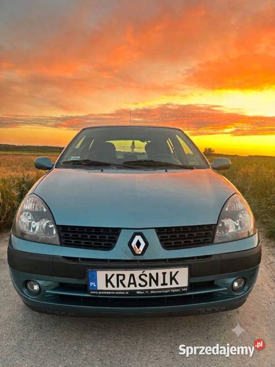 Renault Clio 2 12 v16 benzyna mało pali Kraśnik
