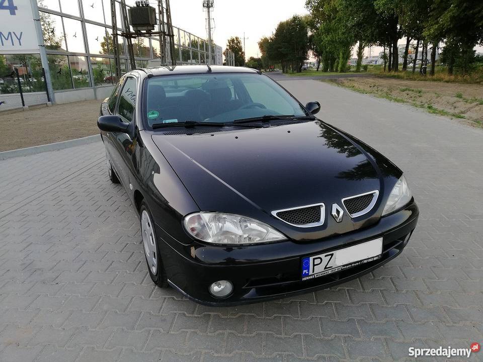 Renault Megane 2001 Lift Coupe Klimatyzacja manualna Poznań