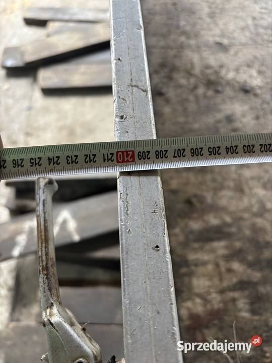 Skrzynia aluminiowa 33x21 kiper wywrotka Iveco Niegowa sprzedam