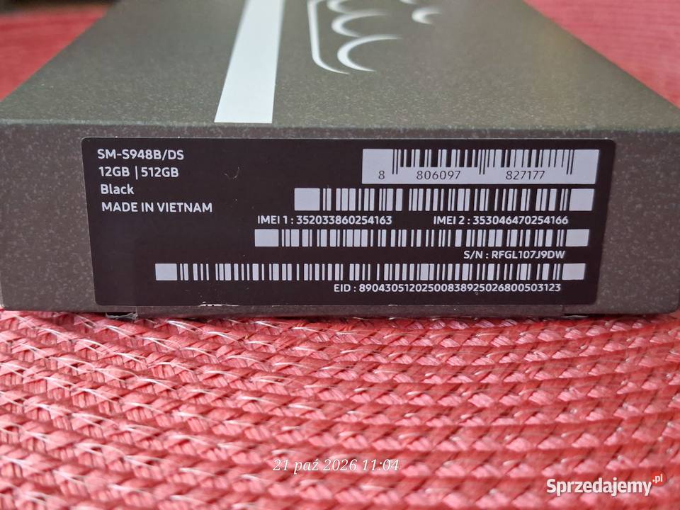 Samsung Galaxy S26 Ultra 5G 12512GBDS Czarny z Stargard