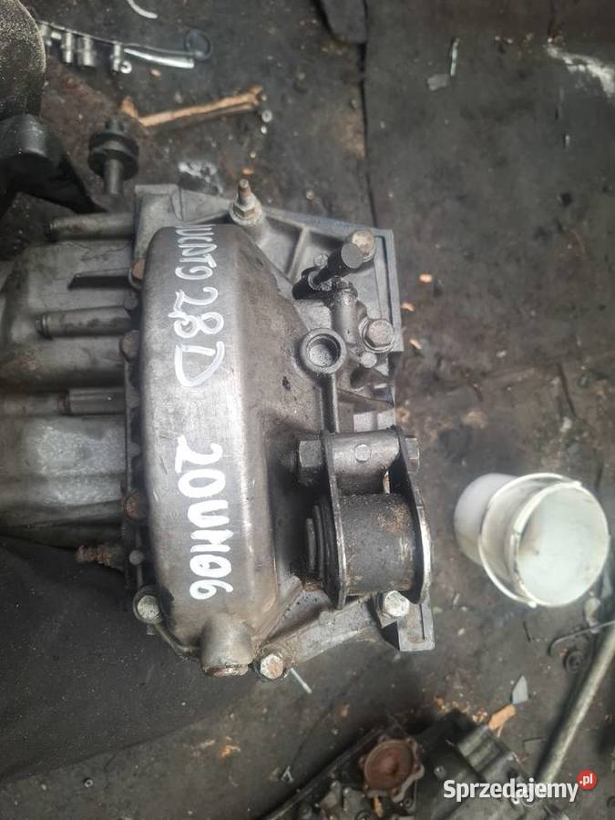 FIAT DUCATO 28 D skrzynia biegów 20UM06 Części samochodowe