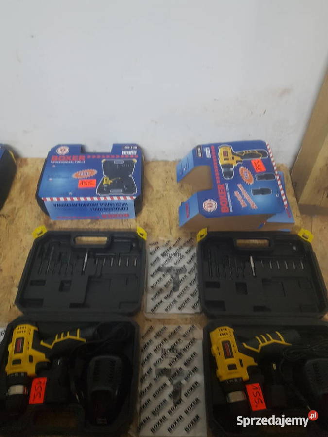 WKRĘTARKA WIERTARKA 18V 2x AKU AKCESORIA BX138 wielkopolskie Głogowa