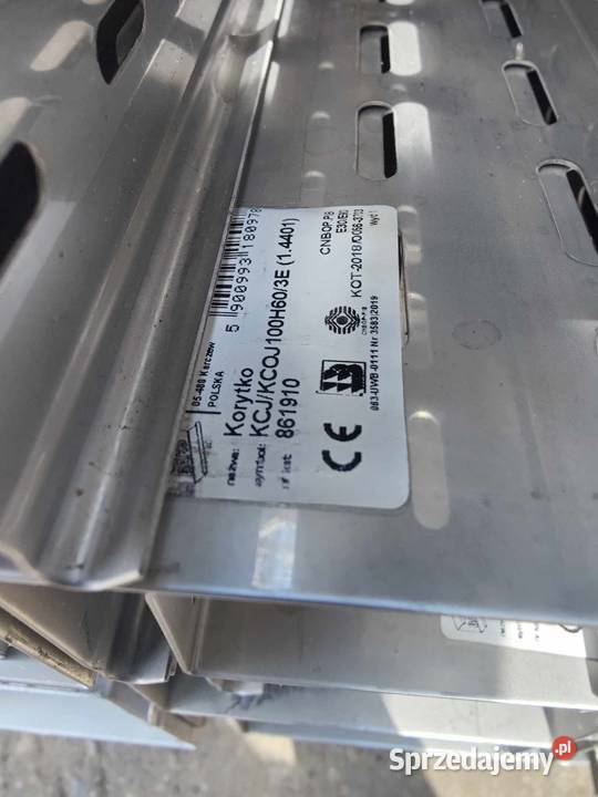 KCJKCOJ100h603E BAKS Korytko Kablowe Nierdzewne zachodniopomorskie