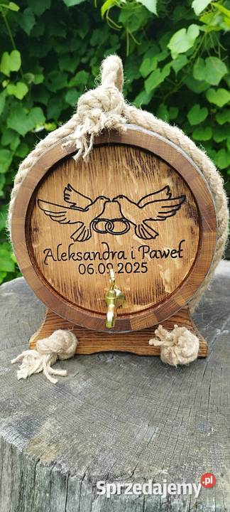Beczka Dębowa 3L 4L 5L 10L 15L 20L Grawer Wrocław sprzedam