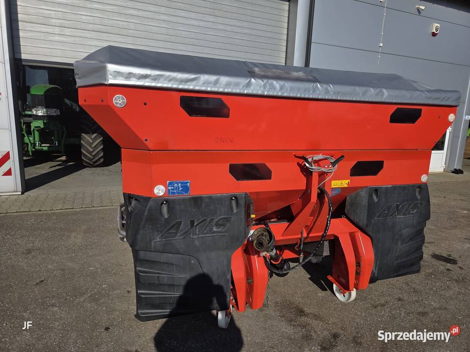 Rozsiewacz KUHN AXIS 302 2018 limiter SUPER STAN Gąsewo sprzedam