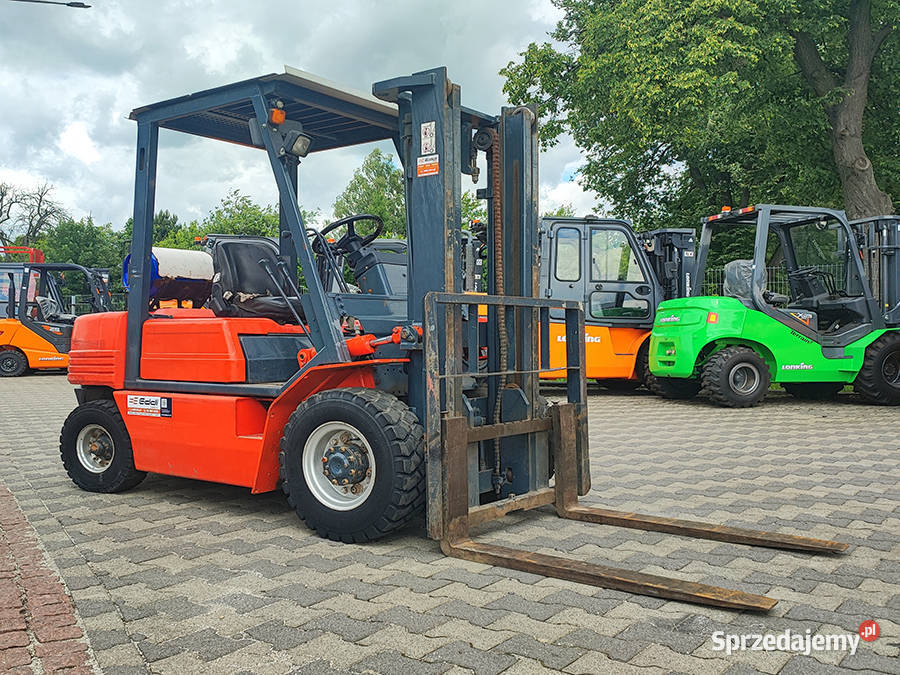 Wózek widłowy Komatsu FG2511 LPG duplex 3 m 2500 gaz małopolskie Kęty sprzedam