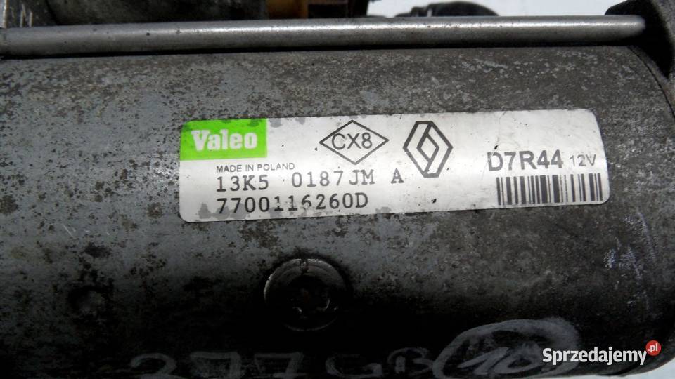 RENAULT VIVARO 19 DCI 06r F9Q760 100 7700116260D
