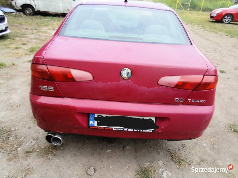ALFA ROMEO 166 2000 R 20 Z GAZEM Konstancin-Jeziorna