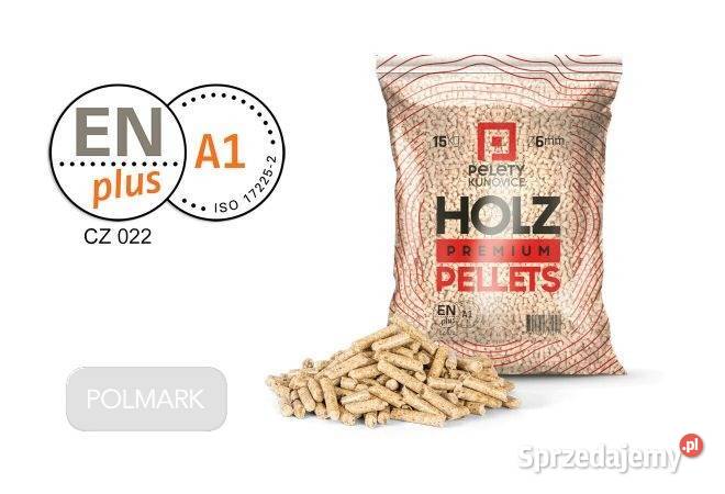 Pellet świerkowy Kunovice certyfikat ENplus A1 Wrocław