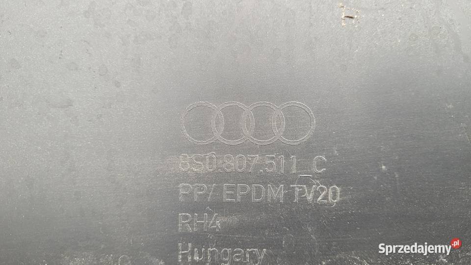 AUDI TT III S LINE ZDERZAK TYLNY TYL osobowe