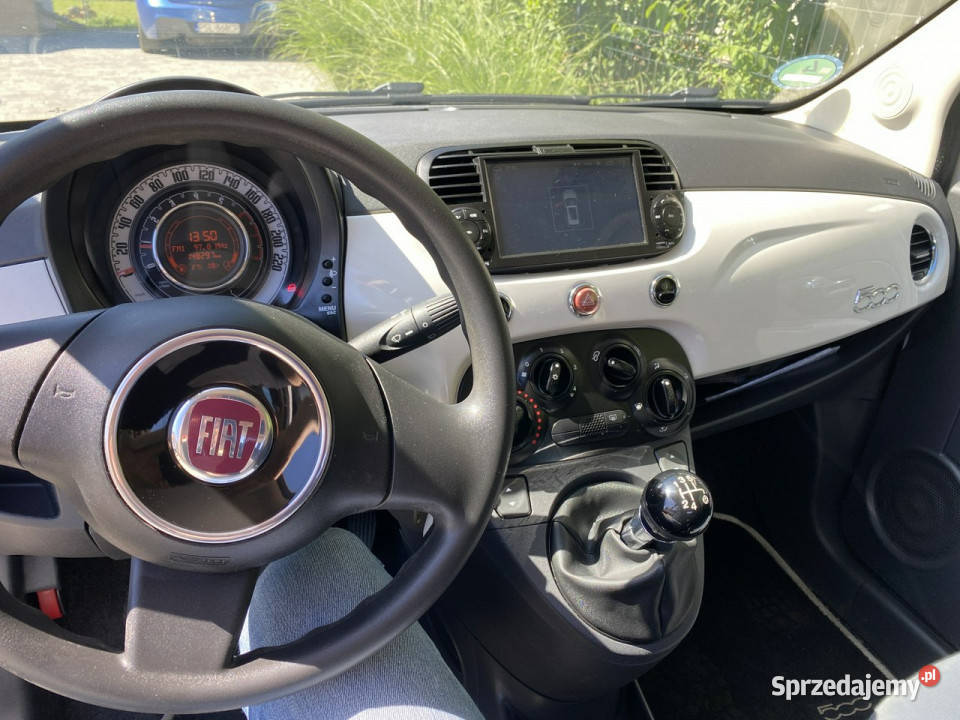 Fiat 500 MANUAL ZADBANY Niski oryginalny