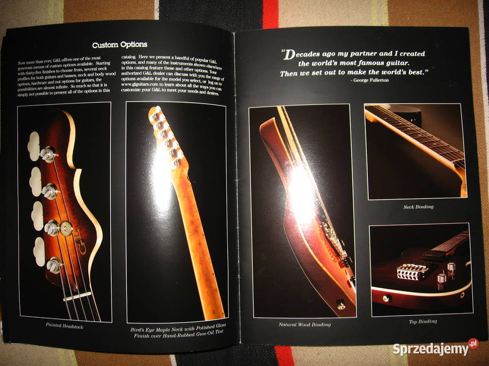 GL Guitars by Leo catalog katalog gitar Kępice