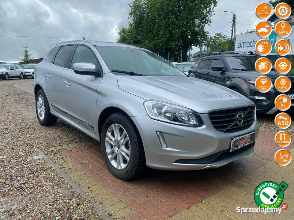 Volvo XC 60 20t5 automat 245 ledy bi xenon Navi gniazdo AUX Gdańsk