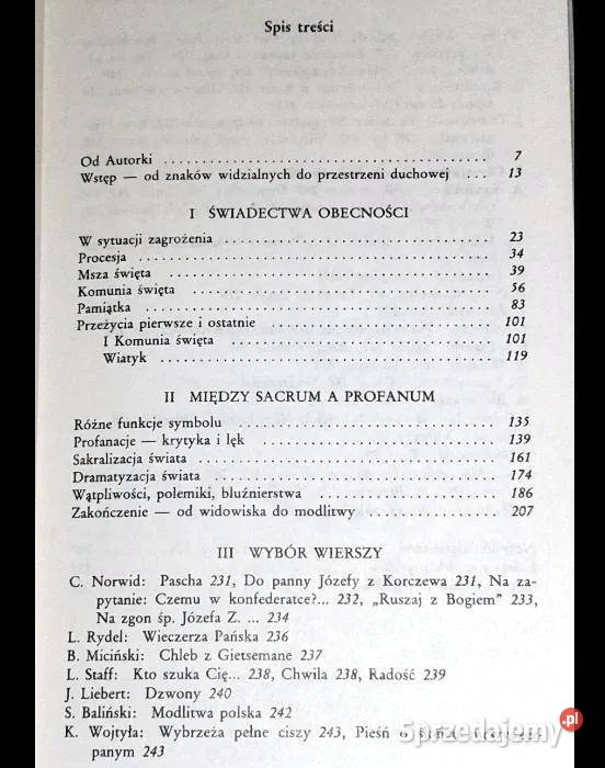 Otwarte Niebo Literackie świadectwa przeżywania Kultura i Rozrywka lubelskie Chełm