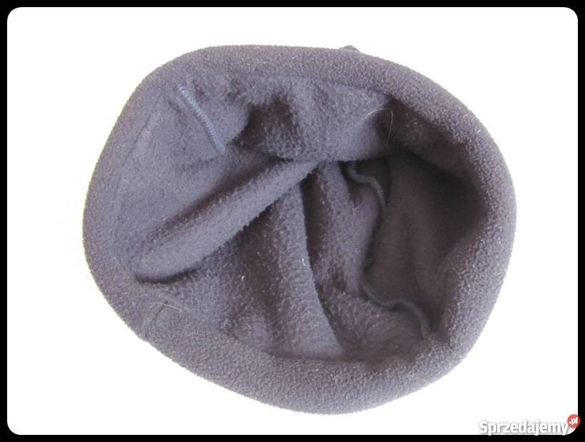 Czapka polarowa rozmiar ok 55 3x granat 1x czerń Uniseks mazowieckie Płock