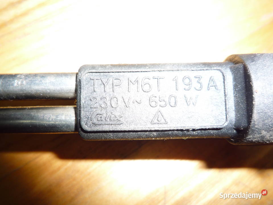 grzałka silnika calix typ M6T 193A 230V 650W John Deere Lutowiska