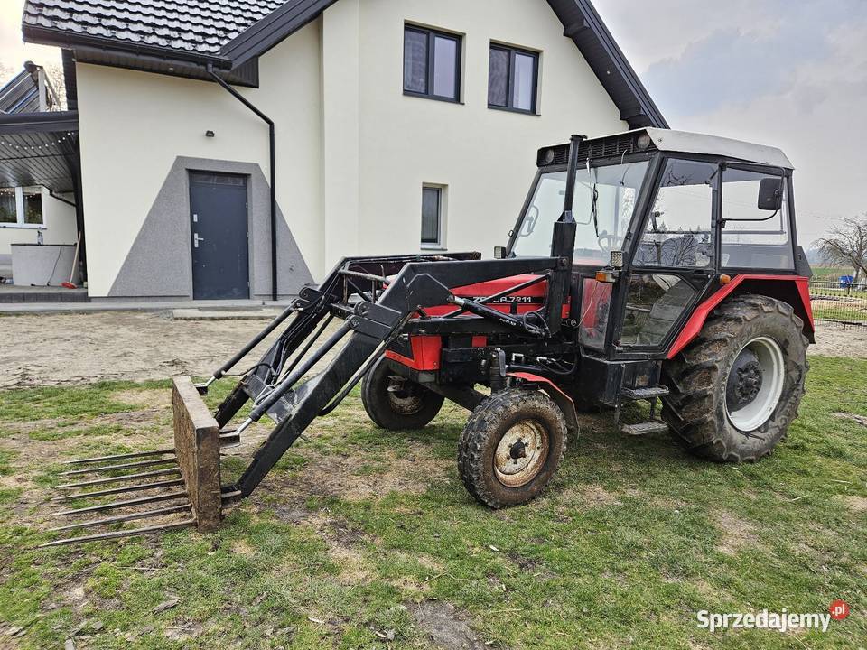 Zetor 7211 z turem Zetor Ostrożeń Drugi